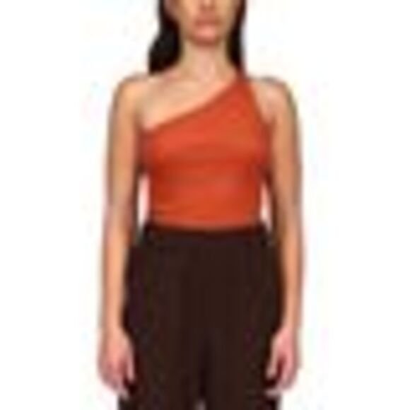 Sanctuary Hot Shot One Shoulder Tank In Earth - L - Picture 3 of 3